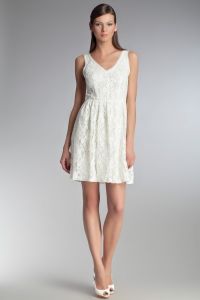 Bijela pamučna haljina 3