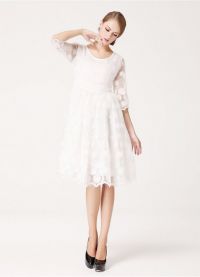 бяла вечерна рокля15