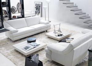 interiér obývacího pokoje s bílou podlahou2