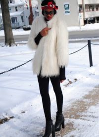 бяло кожено палто 12