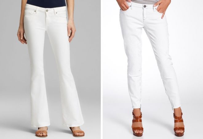 bílé džíny 2