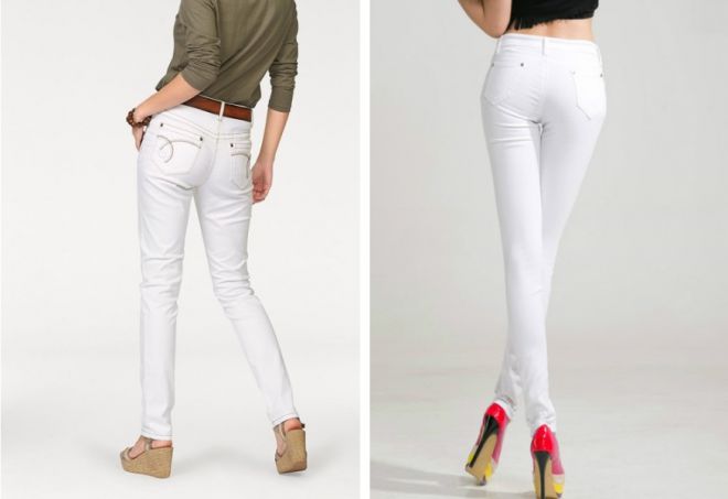 bílé džíny 9