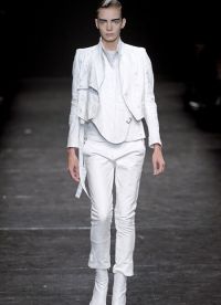 Bijela kožna jakna 6
