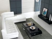 Bijela kožna sofa4
