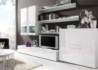 Bílý nábytek pro obývací pokoj9