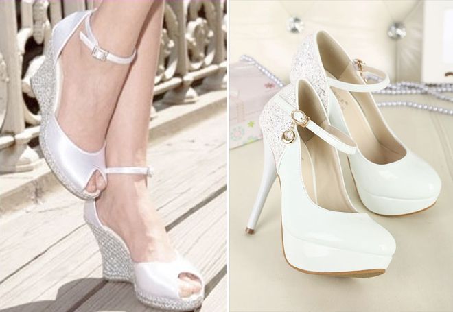 Beli čevlji za poroko1
