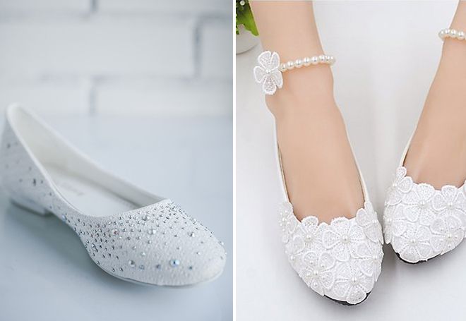 Беле ципеле за вјенчање4