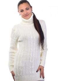 Biały sweter 5