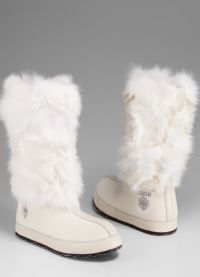 Białe zimowe buty 3