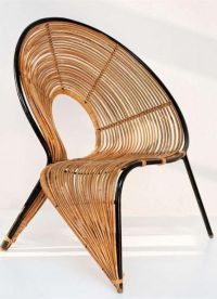 krzesła z wikliny