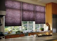 Идеи за украса на кухненски прозорци - завеси 1