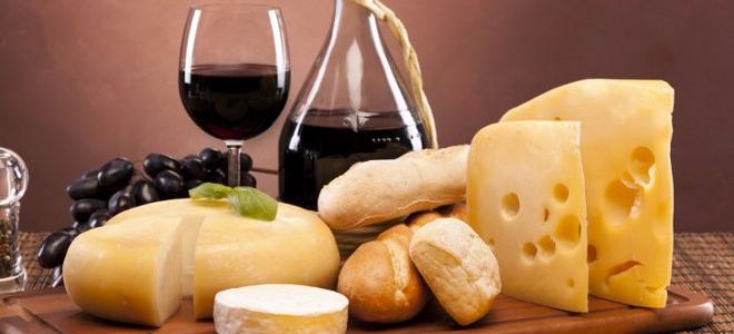 dijeta na vinu i sir