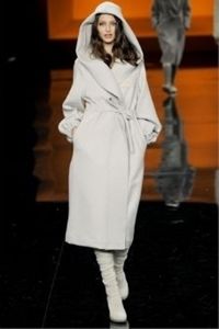 Zimní dámský kabát s kapucí 2