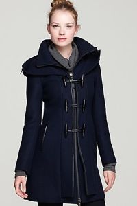 Zimní dámský kabát s kapucí 5