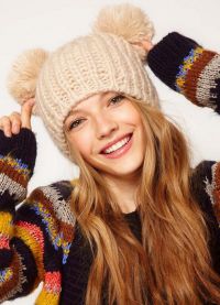 zimní klobouky moderní móda 20175