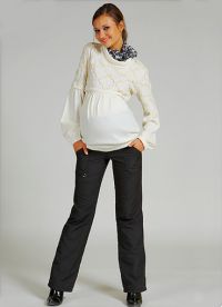zimní kalhoty pro těhotné ženy5