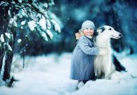 Zimowa sesja fotograficzna z dzieckiem 12