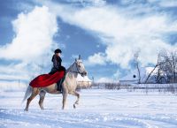 Zimska fotografija v ruskem slogu 11