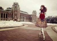 Zimska fotografija sesije u ruskom stilu 4