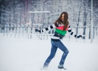 Zimske fotografije pucaju djevojke 1