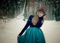 Zimske fotografije pucaju djevojke 3