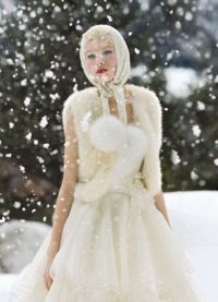 Зимни сватбени рокли 20