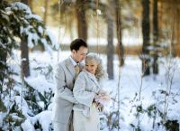 zimní svatební fotografie střílí 2