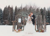 zimní svatební fotografie střílí 4