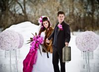 зимни сватбени снимки 5
