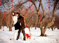 zimowe wesele sesja zdjęciowa ideas1
