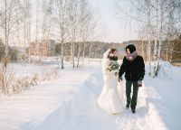 зимске вјенчање фотографија снимања идеја3