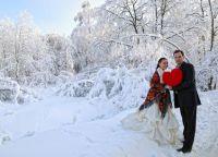 зимске вјенчање фотографија снимања идеја6