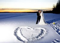 зимске вјенчање фотографија снимања идеја8