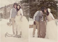Zimní svatební fotografie 2