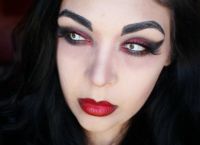makeup čarodějnice pro halloween 4