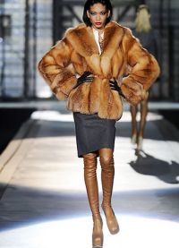Какво да носите с кожено палто 9