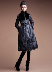 какво да носите с дълги яке 1
