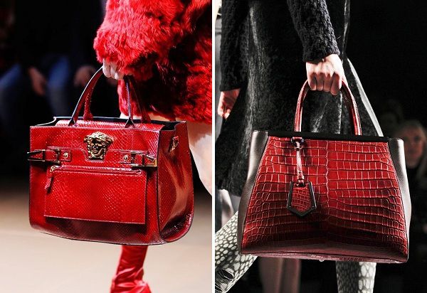 какво да носите с червена чанта11