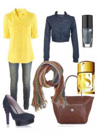 шта да носите са жутим блузом 12