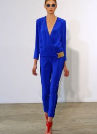 žensko plavo odijelo 12