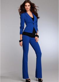 женско плаво одело 1