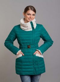 Женско палто върху синтетичен винтер 2