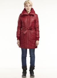 Dámský kabát na syntetické zimní zimě 7