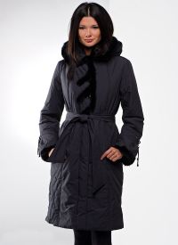 Dámský kabát na syntetické zimní zimě 9