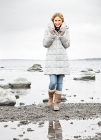 Ženský finský zimní kabát