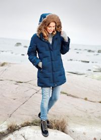 Финландските жените зимно палто на sintepone6