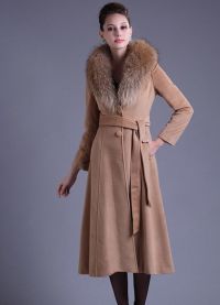 женски палто с козина 4
