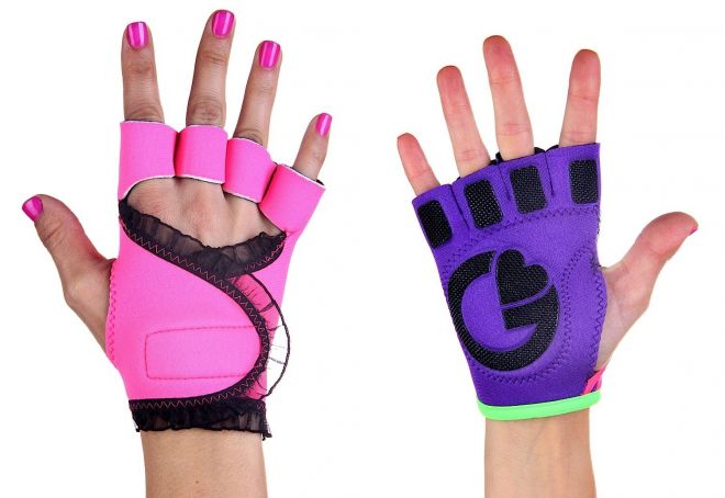 женские спортивные перчатки