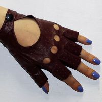 Damskie rękawiczki bez palców 5