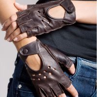 Damskie rękawiczki bez palców 9